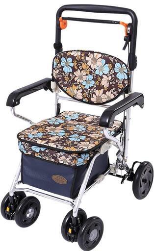 Care-parents シルバーカー 軽量 折りたたむ おしゃれ 高齢者用 手押し車 歩行車 買い物カート CP-005A2\n\n