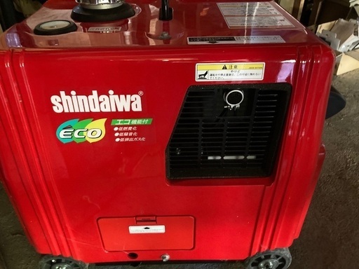 インバーター発電機(ガソリン使用)