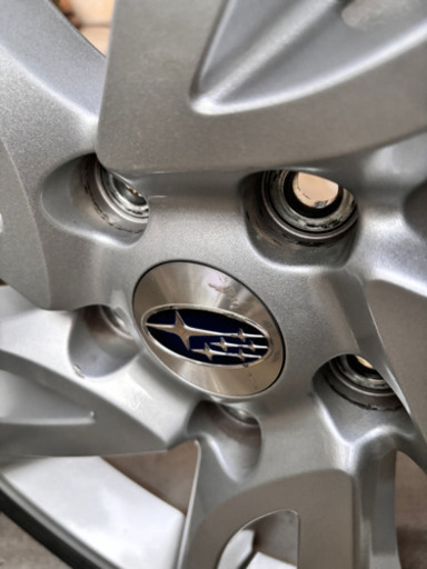 スバル レヴォーグ18インチ純正ホイール&ダンロップスタッドレスタイヤ  