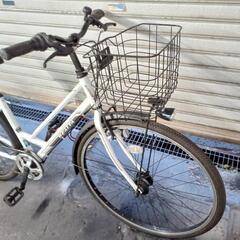 自転車中古　marukin　REALTA　外装6段変速　オートライト　タイヤ27インチ