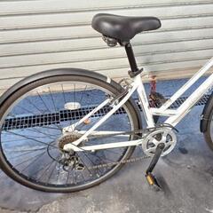 自転車中古　marukin　REALTA　外装6段変速　オートライト　タイヤ27インチ