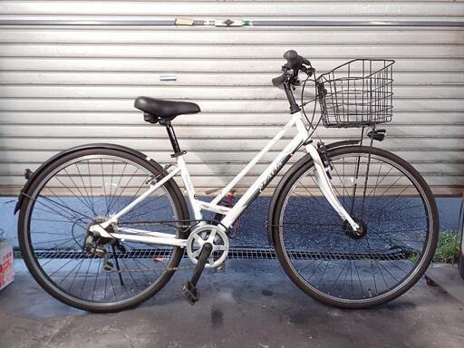自転車中古　marukin　REALTA　外装6段変速　オートライト　タイヤ27インチ