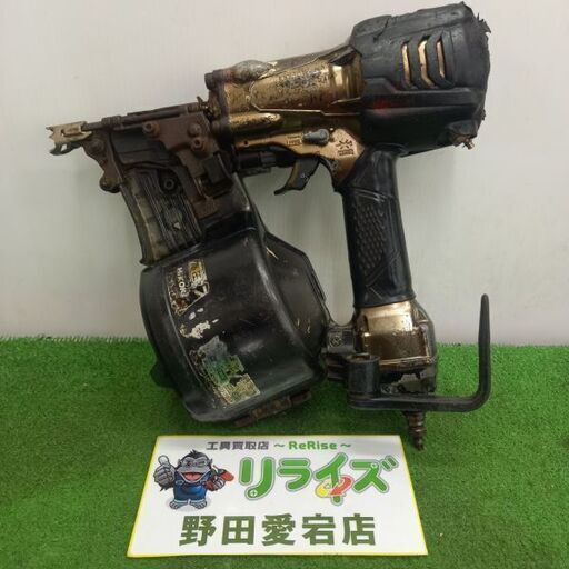 ハイコーキ HiKOKI 型番不明 75mm高圧釘打ち機【野田愛宕店】【店頭取引限定】【ジャンク】管理番号：ITTOBO10Q7Q0