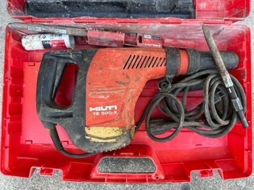 ハツリ　削岩機　HILTIヒルティー