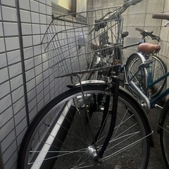 自転車　傷あり