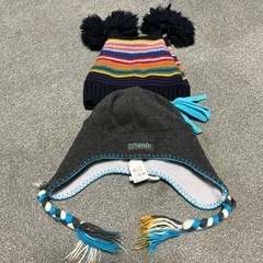 子供用冬の帽子