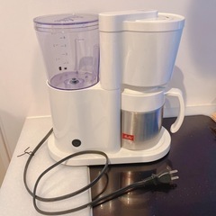 メリタ コーヒーメーカー 2〜3回ほど使用
