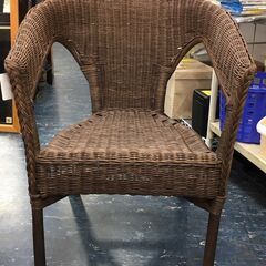 籐の椅子 ブラウン