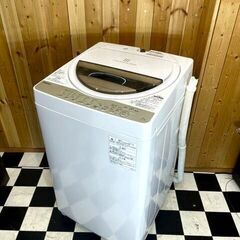 TOSHIBA 全自動洗濯機　AW-6G5 2017年製　6.0...