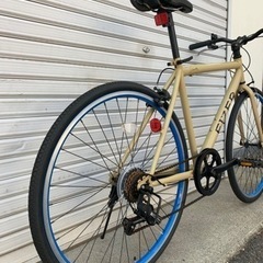 ☆前後タイヤ新品☆  26型 クロスバイク防犯登録料込‼︎