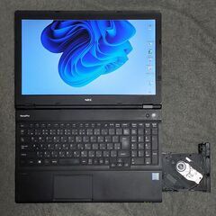 NEC Core-i5 7200U 8Gメモリ 新品SSD240G Win11 ジャンク扱い