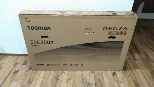 【未開封品】4K 液晶 テレビ 東芝 TOSHIBA REGZA レグザ 50V型 50C350X 2023年製