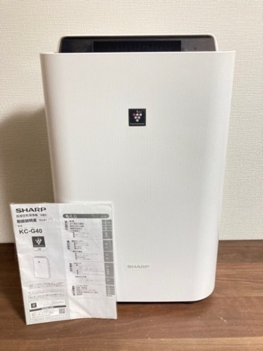 SHARP 加湿空気清浄機 KC-G40-W