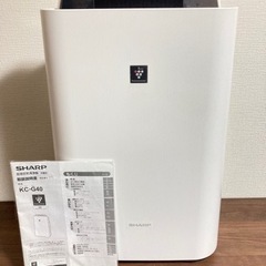 SHARP 加湿空気清浄機 KC-G40-W