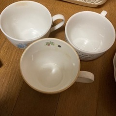 ピーターラビット　コーヒーカップ三個セット