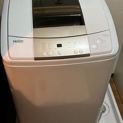 決まりました‼️2018年製　ハイアール洗濯機　7キロ