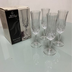 【新品・未使用】ROYAL DOULTONクリスタルグラス