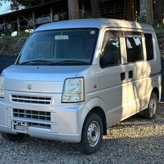 スズキ　エブリイ　ハイルーフ　車検二年　軽バン　両側スライド