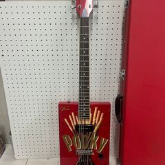 D-077】斉藤和義 glico ポッキーギター エレキギター 中古 激安 楽器