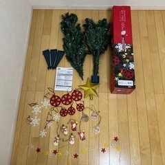 ニトリ　クリスマスツリー　セット　120cm