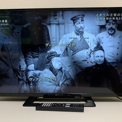 【美品】SONY TV 2022年製 KJ-32W500E BR...