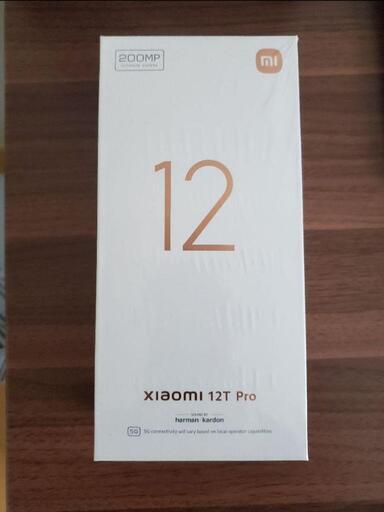 Xiaomi 12T Pro ブラック 256 GB Softbank