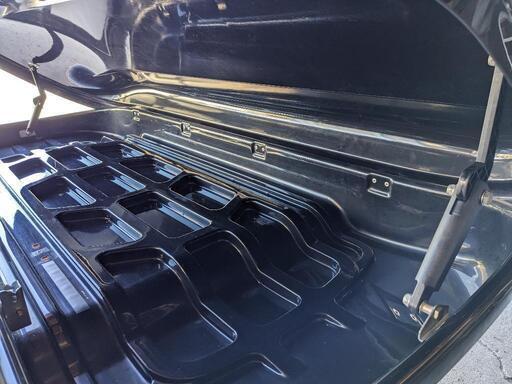 取引中】TERZOルーフボックスエアロクロスライダー195 (タモー) 邑楽の  