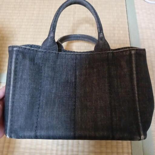 PRADA カナパ 人気のデニム早い者勝 もってけ価格