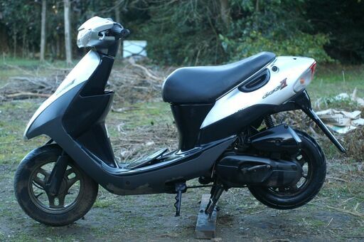 ② レッツ2 メット付 2.8万円 長い坂道楽々走ります 丈夫 オイル足す