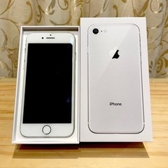 【美品】iPhone8 64GB SIMフリー シルバー