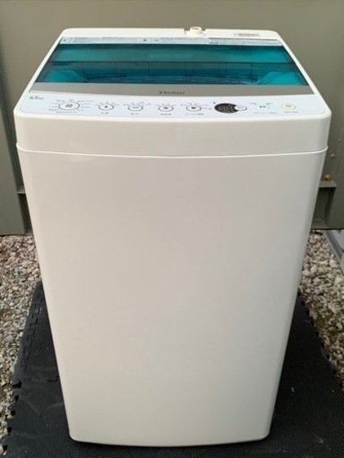 【美品】 洗濯機 ハイアール 2019年製 JW-C55A 5.5kg 一人暮らし 単身赴任