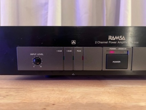 RAMSA Panasonic National WP-9100 パワーアンプ - AVアンプ