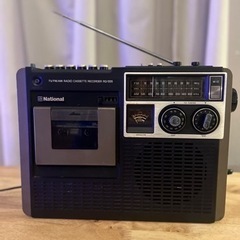 ラジオカセットレコーダー RQ-555 National