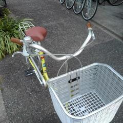 中古自転車２８１２　ブリヂストン　NU40T4    ２４インチ　ギヤなし　LEDオートライト　アルミフレーム　キッキーと音がならない後輪ローラーブレーキ錆びにくい部品：ハンドル・リム・ドロヨケ・前かご・リヤキャリア 中古自転車2812 ブリヂストン NU40T4 24インチ ギヤなし LED