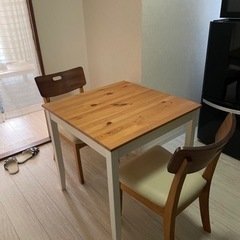 IKEAダイニングテーブル椅子セット