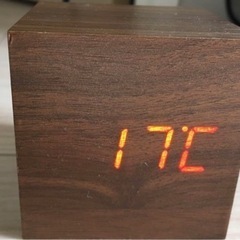 置き時計 兼 温度計