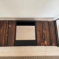 ワイルドアウトドア　タフまるアイアンテーブル　Wild Outdoor