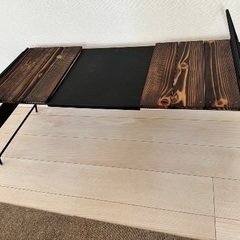 ワイルドアウトドア　タフまるアイアンテーブル　Wild Outdoor