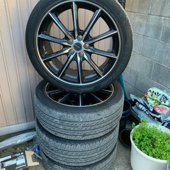 プリウス30 アルミホイル　pcd100