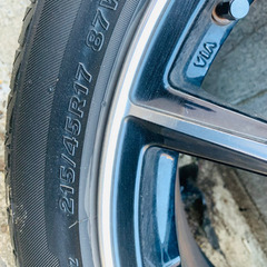 プリウス30 アルミホイル　pcd100