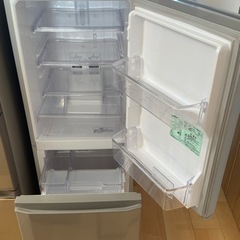 冷蔵庫　綺麗め　146L　2017年製　三菱製　シルバー色
