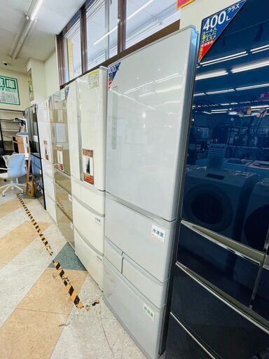 TOSHIBA(東芝) 426L冷蔵庫 定価￥109,800 2014年 GR-G43G シルバー 5ドア880