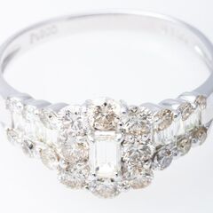 Pt900 ダイヤモンド リング 品番r22-150 Pt900 ダイヤモンド リング 品番r22-150