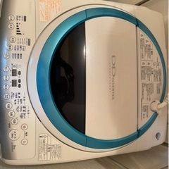 東芝洗濯機AW-BK80VM(W) 2014年製