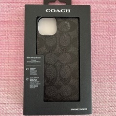 【COACH】iPhone13、14、15用ケース 