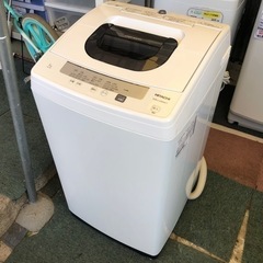 【リサイクルサービス八光】2020年製　日立　NW-50E W [タテ型全自動洗濯機 5kg ピュアホワイト]