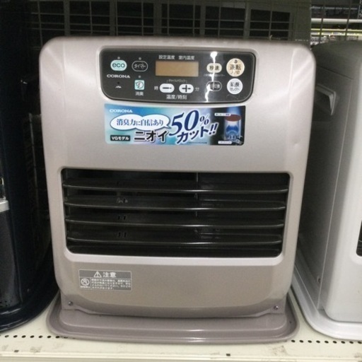 【✨温度表示が見やすい❗️✨タンク容量5L❗️✨】定価¥15,500  CORONA/コロナ  石油ファンヒーター  FH-VG3314Y  2014年製  9〜12畳用  冬物家電  リビング  寝室