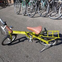 折りたたみ自転車/16インチ/7段変速/PEUGEOT/プジョ―】