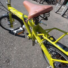 【即乘】送料無料 PEUGEOT 折り畳み自転車7速 ミニベロ 小径車16インチ 折りたたみ自転車/16インチ/7段変速/PEUGEOT/プジョ―】