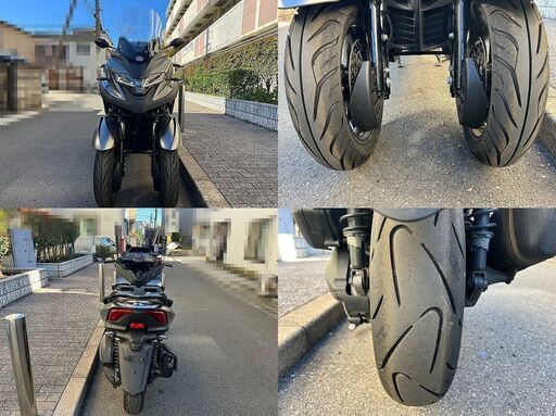 ★R4年式トリシティ300「高評価」車検R7年5月【普通免許仕様応談可】ETC 純正グリップヒーター 走行2.3万km台★TRIX★ ☆R4年式トリシティ300「高評価」車検R7年5月【普通免許仕様